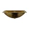 Nantucket Sinks 23.5In. X 15.5In. Hand Hammered Brass Rectangle Undermount Bathroom Sink with Overflow TRB2416-OF - alternate 4